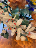 Jade tree and semi pecious stones
