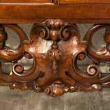 Italian Carved Walnut Sideboard, 19th Century