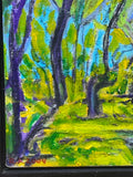 Painting 'Balcony View' by Richard Fraenkel