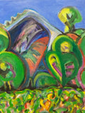 Painting 'Le Destet' by Richard Fraenkel