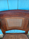 caned regency chair