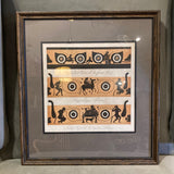 Greco-Roman Framed Plate