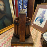 Wood wine masher