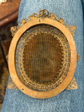 Handpainted Portrait Miniature Of Woman In Lace Collar