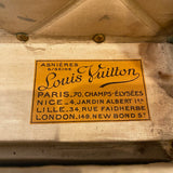 Louis Vuitton trunk with tray