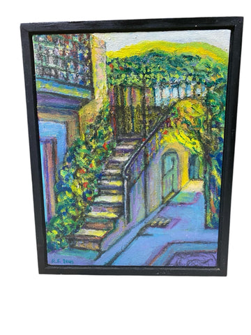 Painting 'Alley in Memory' by Richard Fraenkel