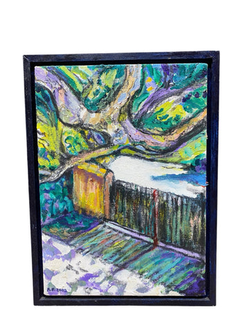 Painting 'View From a Bedroom' by Richard Fraenkel