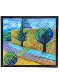 Painting 'Wall' by Richard Fraenkel