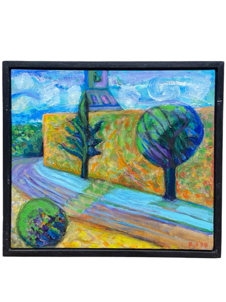 Painting 'Wall' by Richard Fraenkel