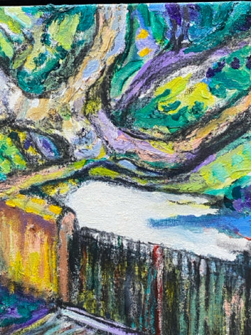 Painting 'View From a Bedroom' by Richard Fraenkel