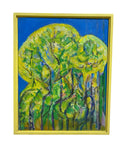 Painting 'Foliage Merindol France' by Richard Fraenkel