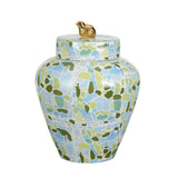 Pair of Blue and Green Jars by Chelsea House