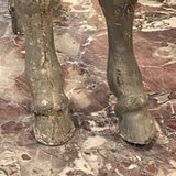 Grey Cast Aluminum Horse Statue