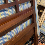 Room and Board Queen Wood Bed with Side Rails & Slats