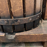 Wood wine masher