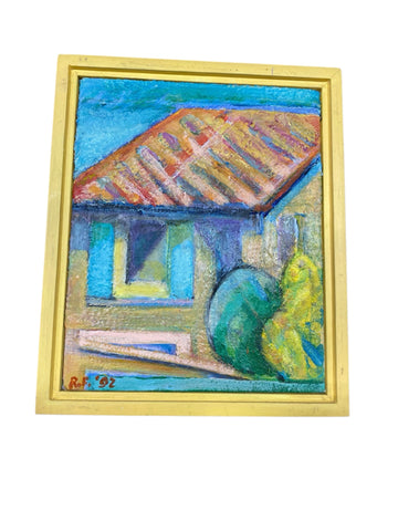 Painting ' House' by Richard Fraenkel