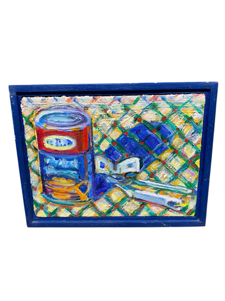 Untitled Painting of Soup Can by Richard Fraenkel