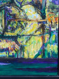 Painting 'Pawtucket River Edge I' by Richard Fraenkel