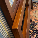 Room and Board Queen Wood Bed with Side Rails & Slats