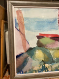 Framed print "The Seaside in the Rain" By Paul Klee