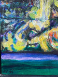 Painting 'Pawtucket River Edge I' by Richard Fraenkel