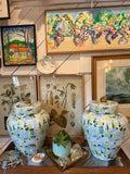 Pair of Blue and Green Jars by Chelsea House