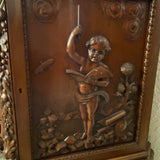 Italian Carved Walnut Sideboard, 19th Century