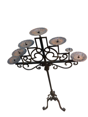 Cast Iron Candelabra