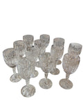 Set Of 12 Waterford Crystal Wine Glasses