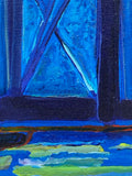 Painting 'Bridge on the Pawtuxet (Nocturne)' by Richard Fraenkel