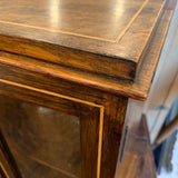 Oak Inlaid Cigar Cabinet