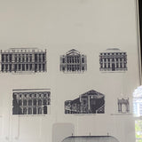 Andrea Palladio Poster, Black & White