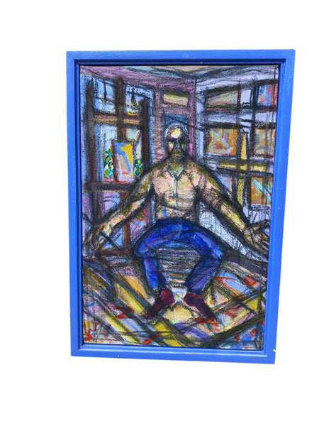 Painting 'Dad' by Richard Fraenkel