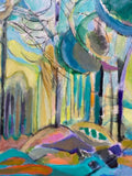 Painting 'On the Road on Mount Ventoux' by Richard Fraenkel