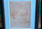 Framed Print of Drawing by Guido Reni