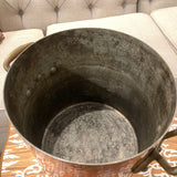 copper stock pot