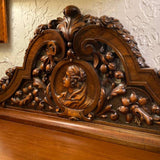 Italian Carved Walnut Sideboard, 19th Century