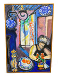 Painting 'At Mas de Bonnaud' by Richard Fraenkel
