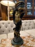 Feyrot bronze sculpture of cherubs