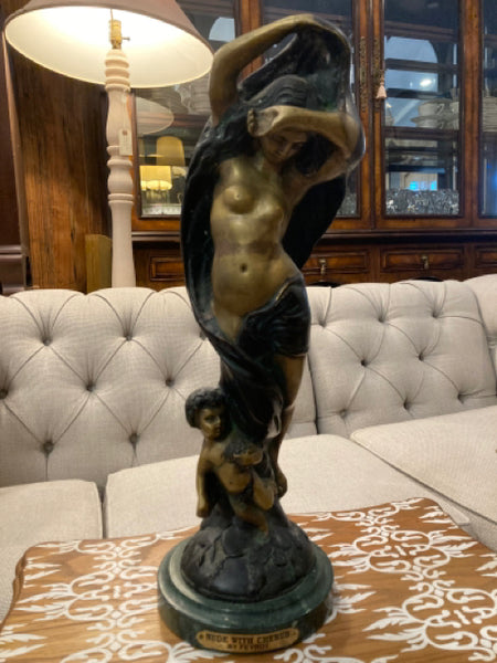 Feyrot bronze sculpture of cherubs