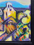 Painting 'Memory Provence' '03 by Richard Fraenkel