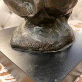Kay Worden signed sculpture "Madonna And Child"