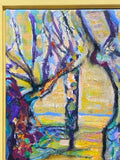 Painting 'Tree, Early Spring' by Richard Fraenkel