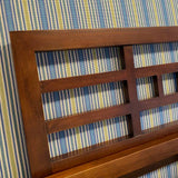Room and Board Queen Wood Bed with Side Rails & Slats