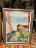 Framed print "The Seaside in the Rain" By Paul Klee