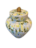 Pair of Blue and Green Jars by Chelsea House