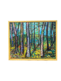 Painting 'Les Passadouires' by Richard Fraenkel