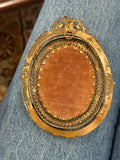 Handpainted Portrait Miniature Of Lady With Blonde Hair