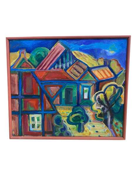Painting 'Composite Landscape' by Richard Fraenkel