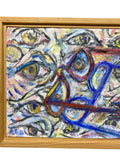 Painting 'Where Are My Glasses?' by Richard Fraenkel